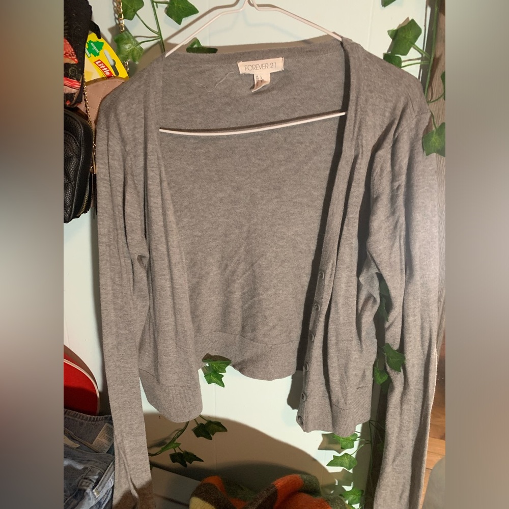 Large forever 21 cardigan/button down top